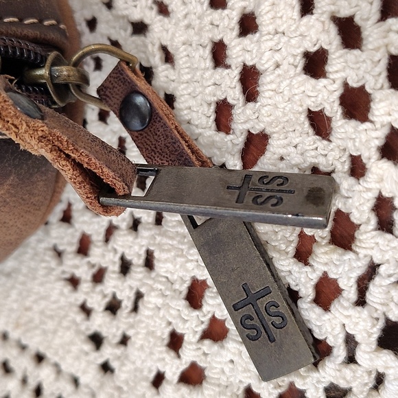 sTs Ranchwear Baroness Weezy Crossbody Brown Leather Conceal Carry - Picture 9 of 16